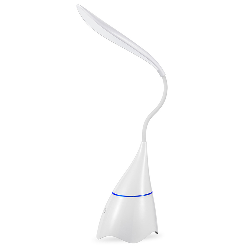 Led desk lamp with Bluetooth speaker with light for eye ...