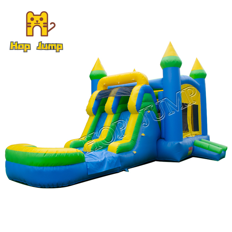 : Deluxe Inflatable Water Slide Park – Heavy ...