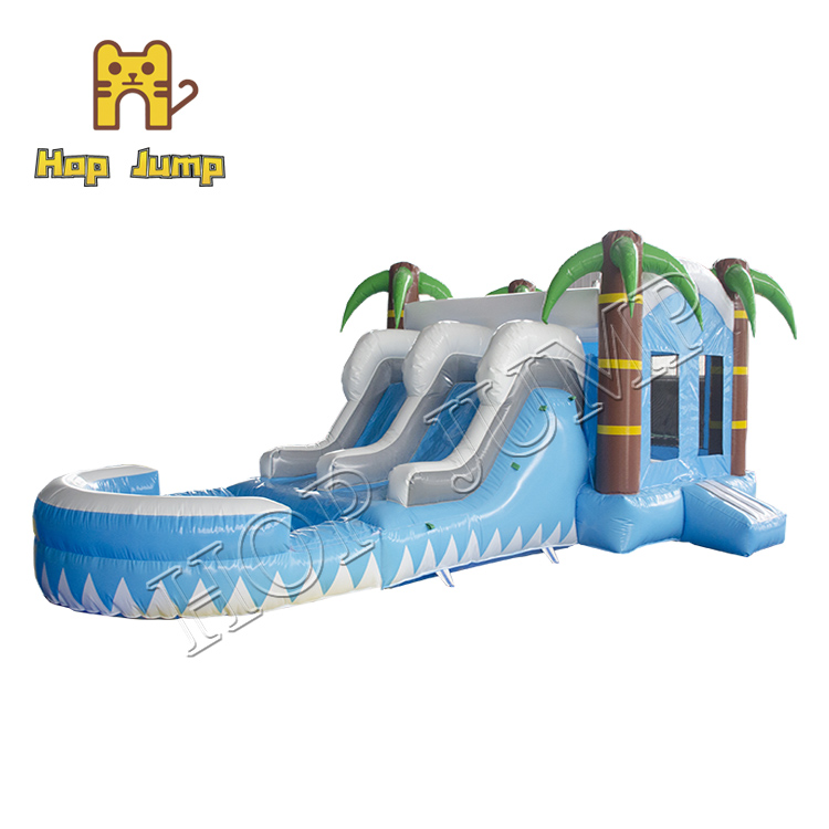 Banzai Banzai Slide 'N Soak Splash Park Inflatable Water ...