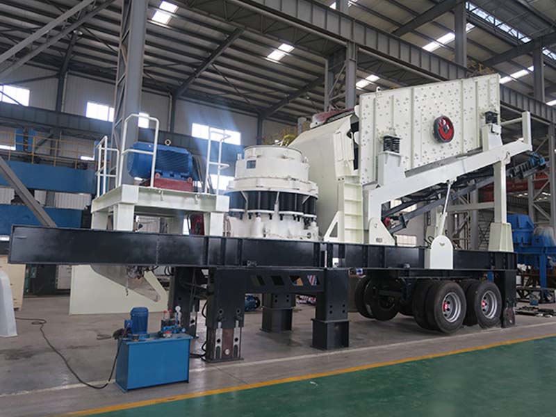 High Production Capacity Mobile Crusher Plant For Quarry 