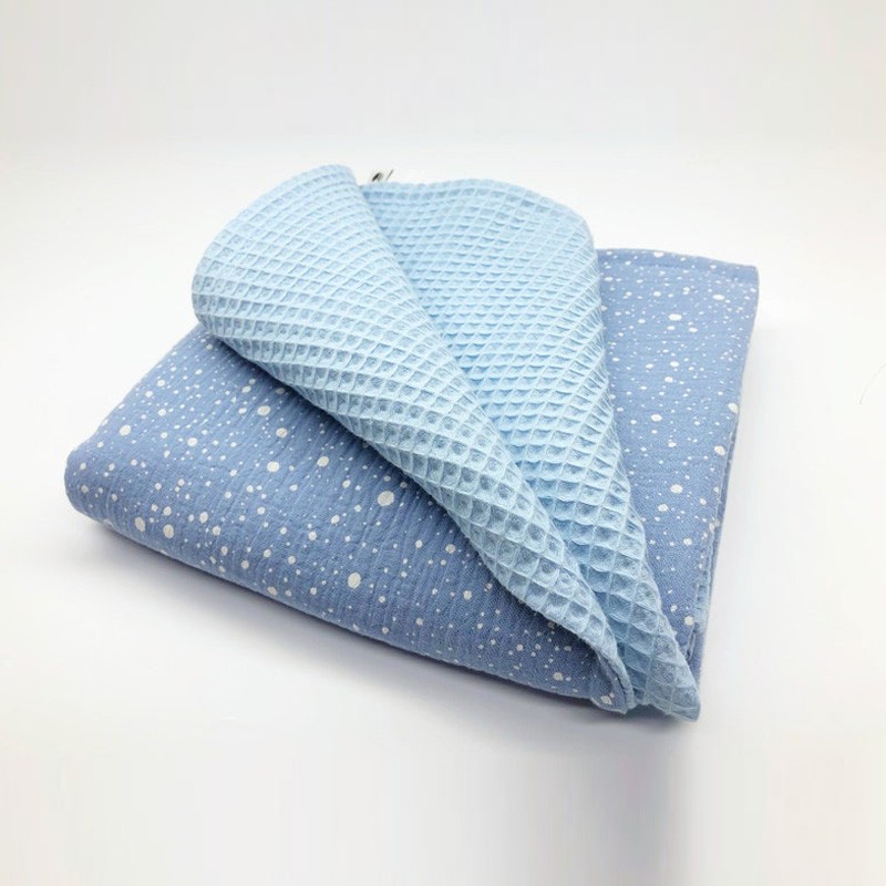 Personalized swaddle blanket set -