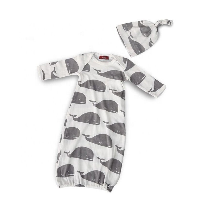 Sweet Solid Printed Fold Edge Long-sleeve Baby Jumpsuit With Headband