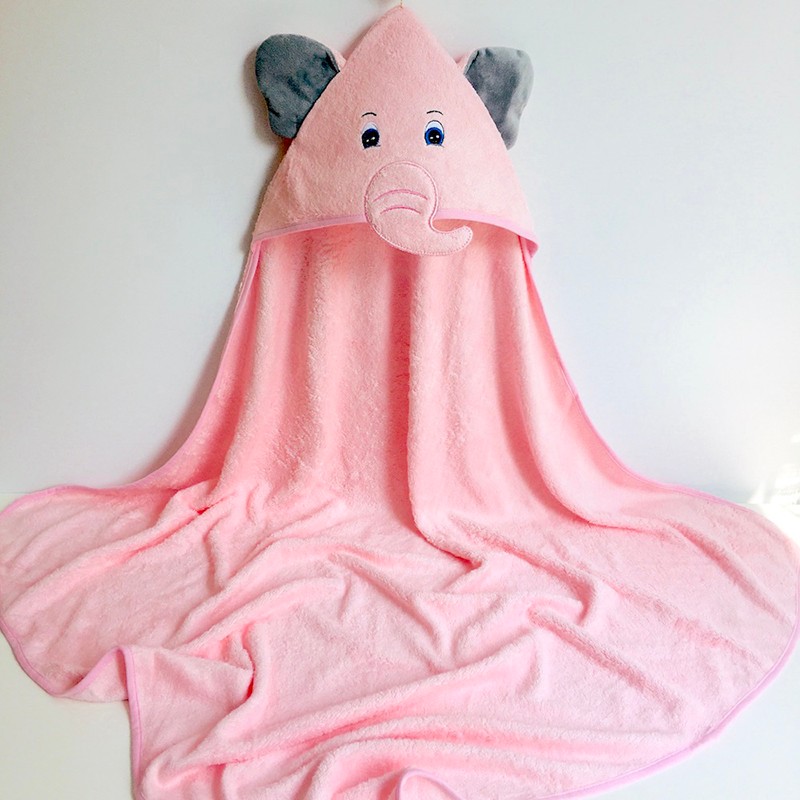 Factory Directly hot sale hight quality new funny lovely baby hooded towels
