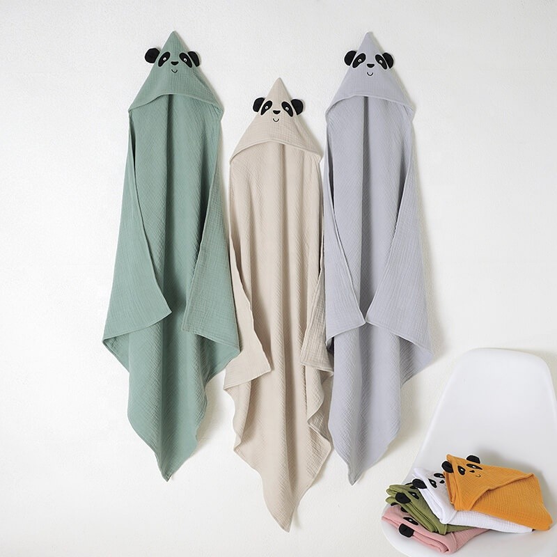 Soft wholesale hooded baby towel In Beautiful Colors and