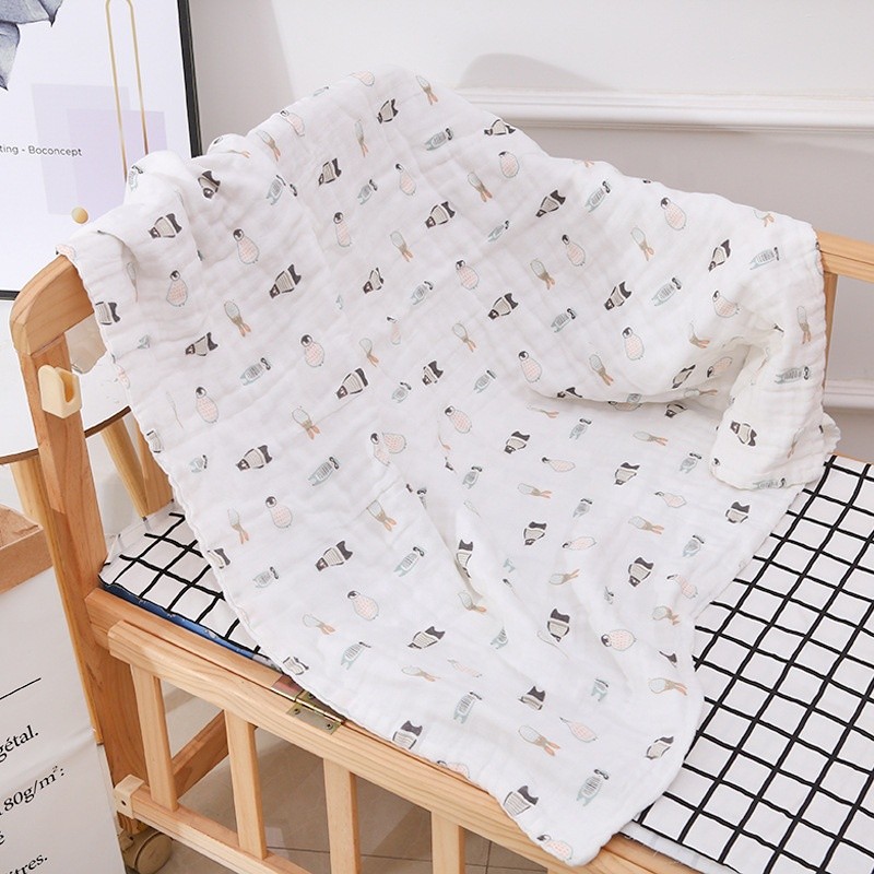 Muslin Swaddle Blanket ~ River Life — The Fox in the Attic
