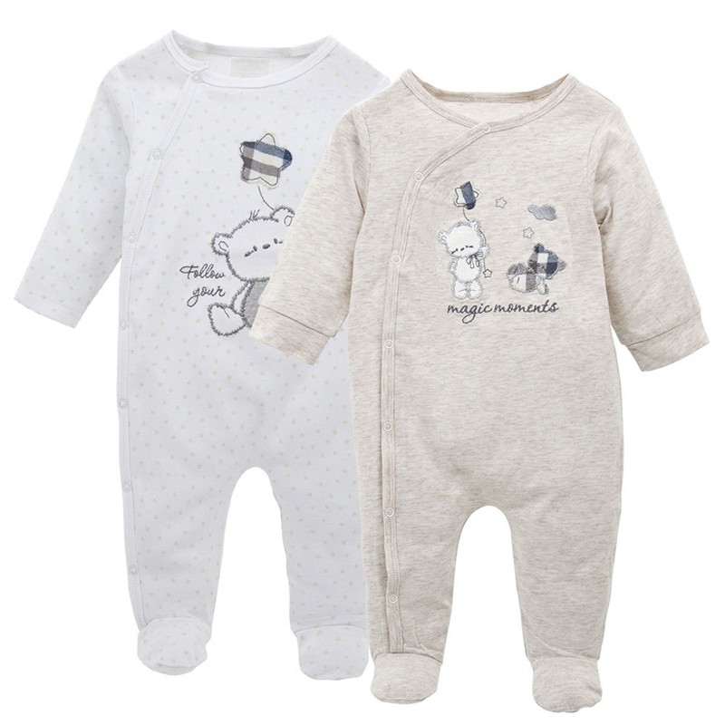 Adult Baby Onesie Diaper Lover (ABDL) Snap Crotch Romper Onesie Pajamas-