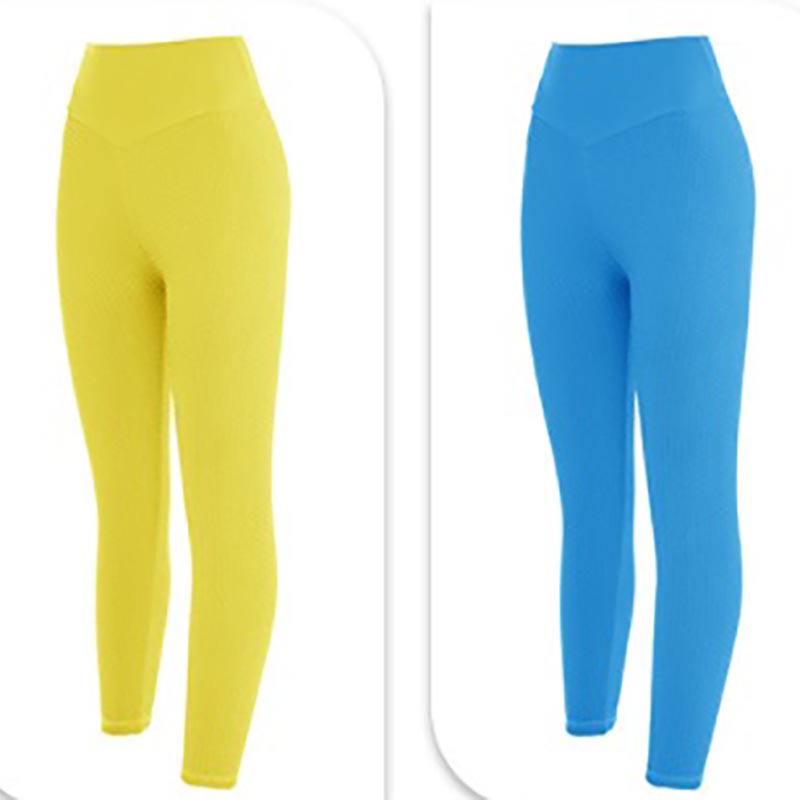 Women Ribbed Seamless Leggings