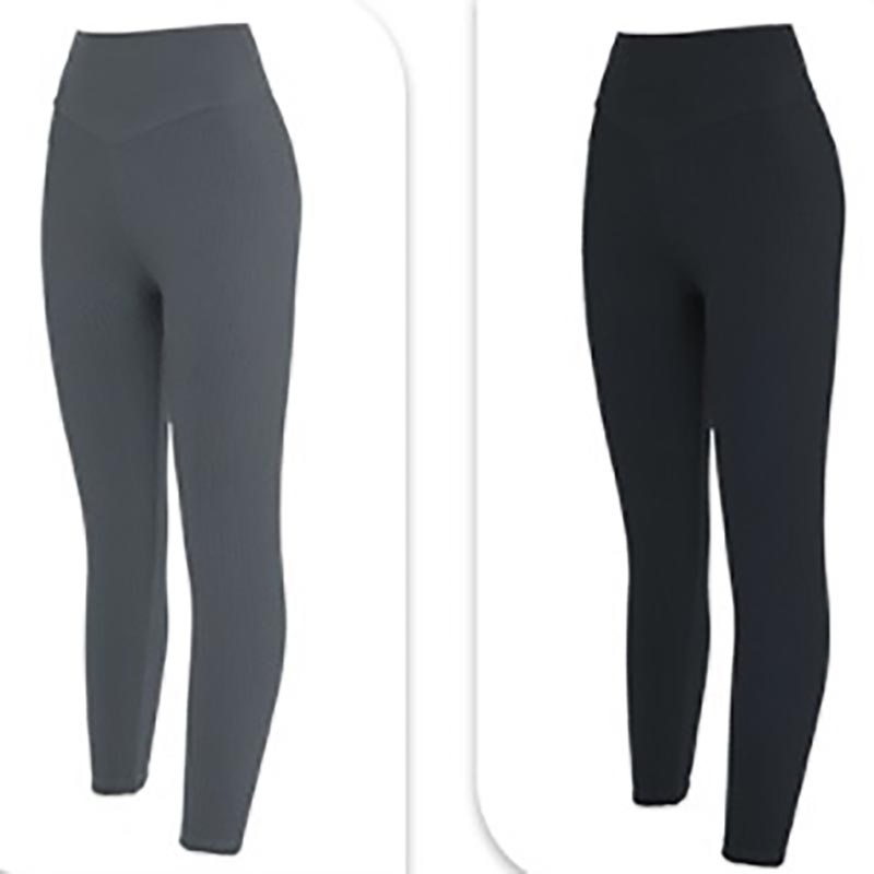 Women Ribbed Seamless Leggings