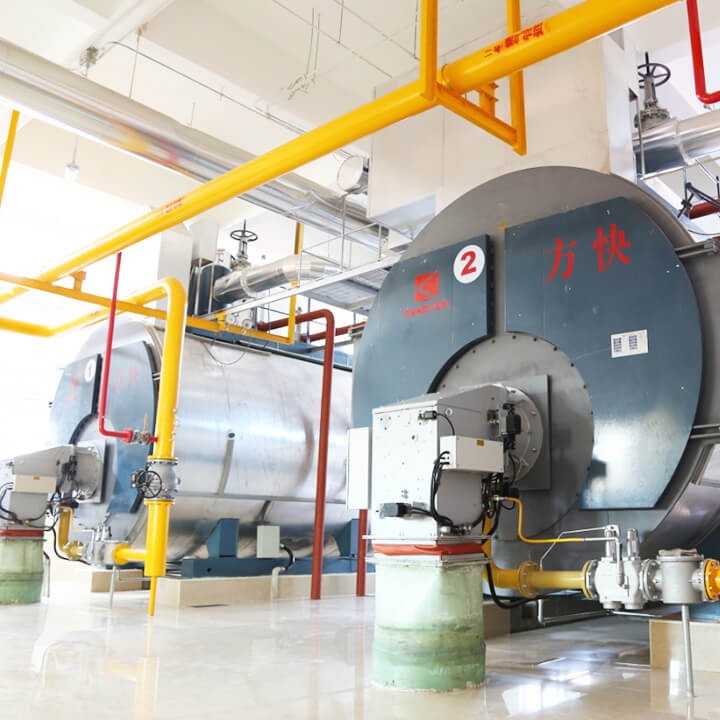 Интегрированный паровой котел на газе (мазуте)