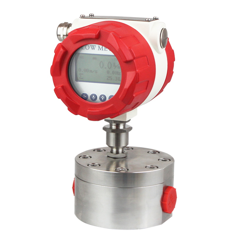 Positive Displacement Diesel Flow Meter Fuel Circular Gear Flowmeter