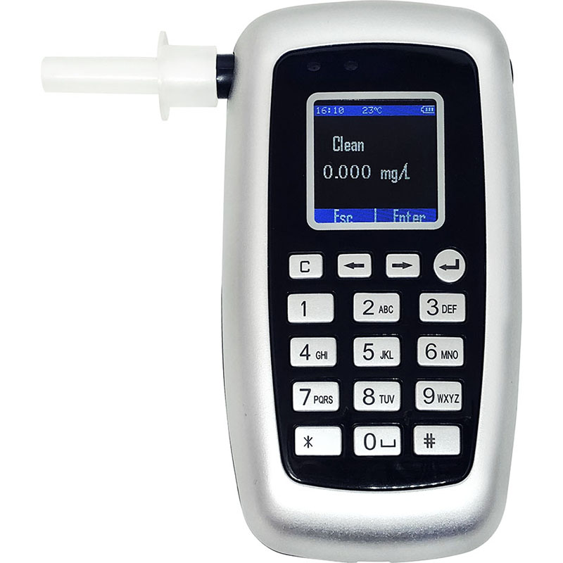 Breath Alcohol Detector, Portable ABS Digital Alcohol Tester YIANRRxR0tA9