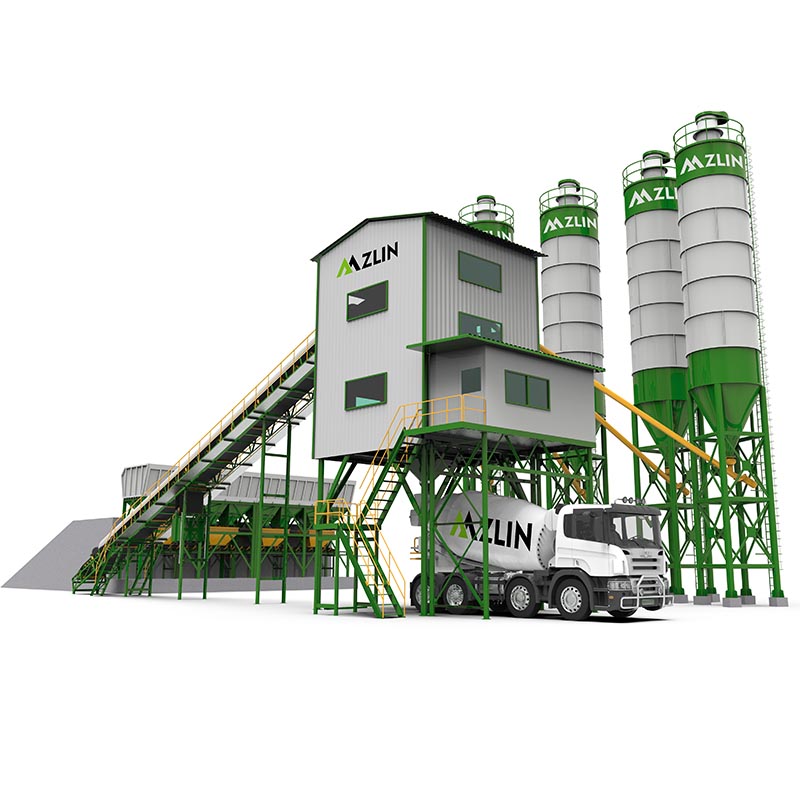 Concrete Batching 35 M3 Hopper Batching Plant Marks Malaysia Concrete Batching Plant For Sale