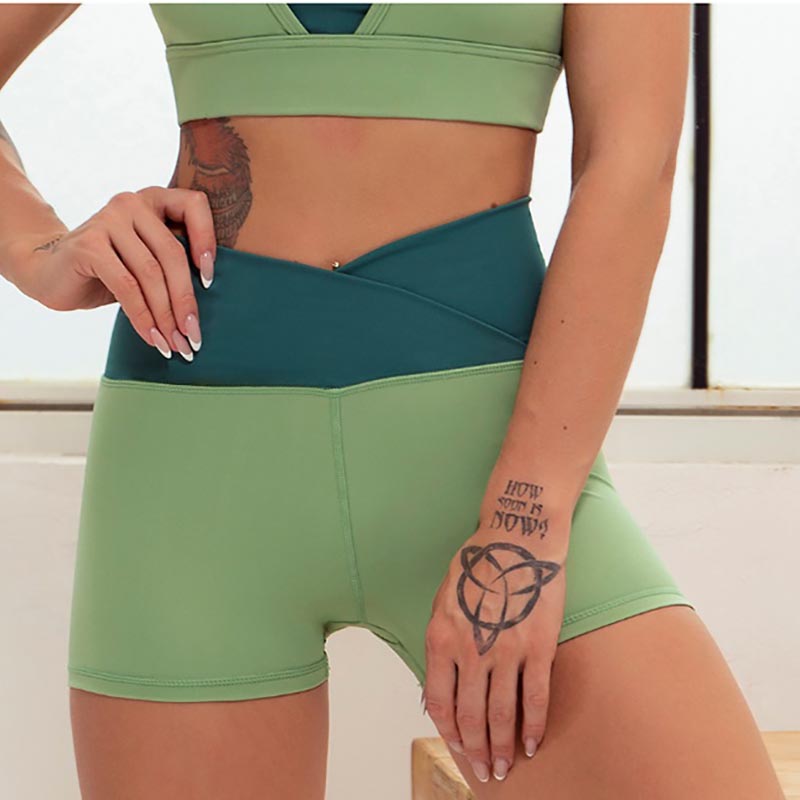 Crossover Yoga Shorts