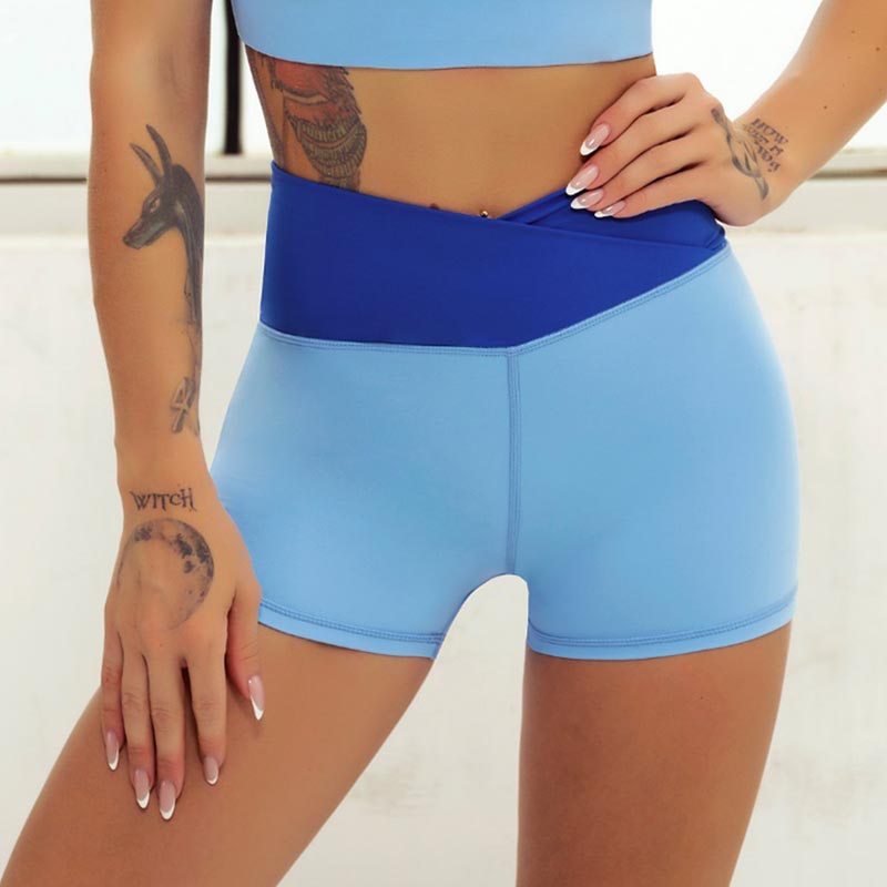 Crossover Yoga Shorts