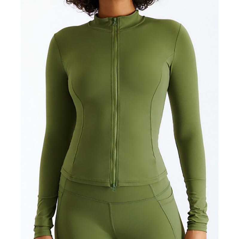 Women's Fitness Zip Top