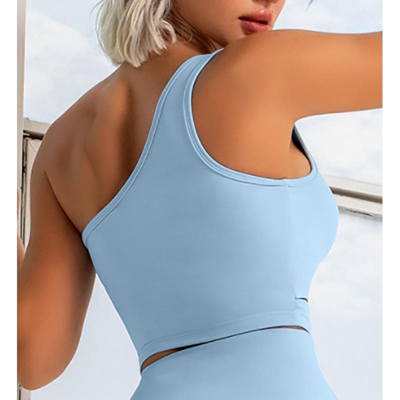 One Shoulder Fitness Top BRA