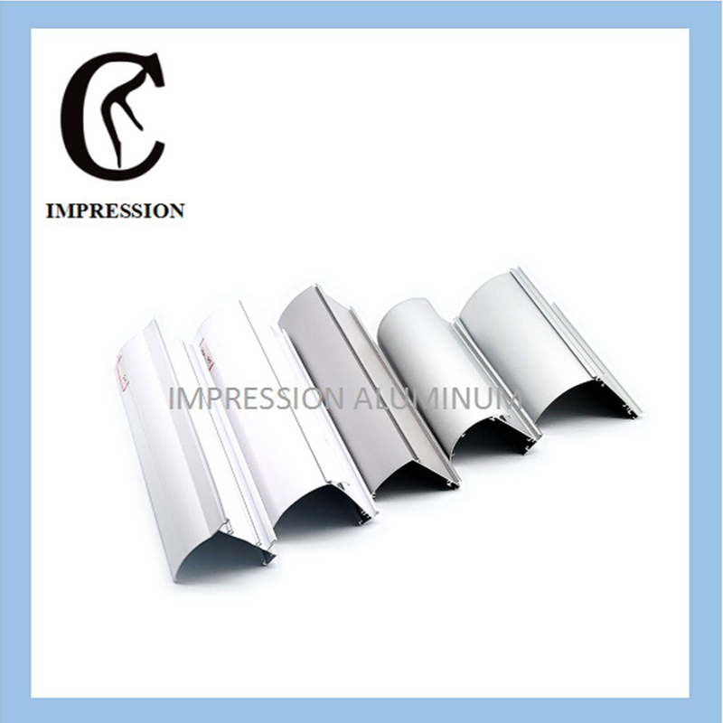 qatar high quality aluminium louver extrusion profile