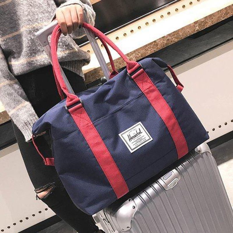New Canvas Shoulder Travel Bag Distance Handbag Luggage Bag Wholesale