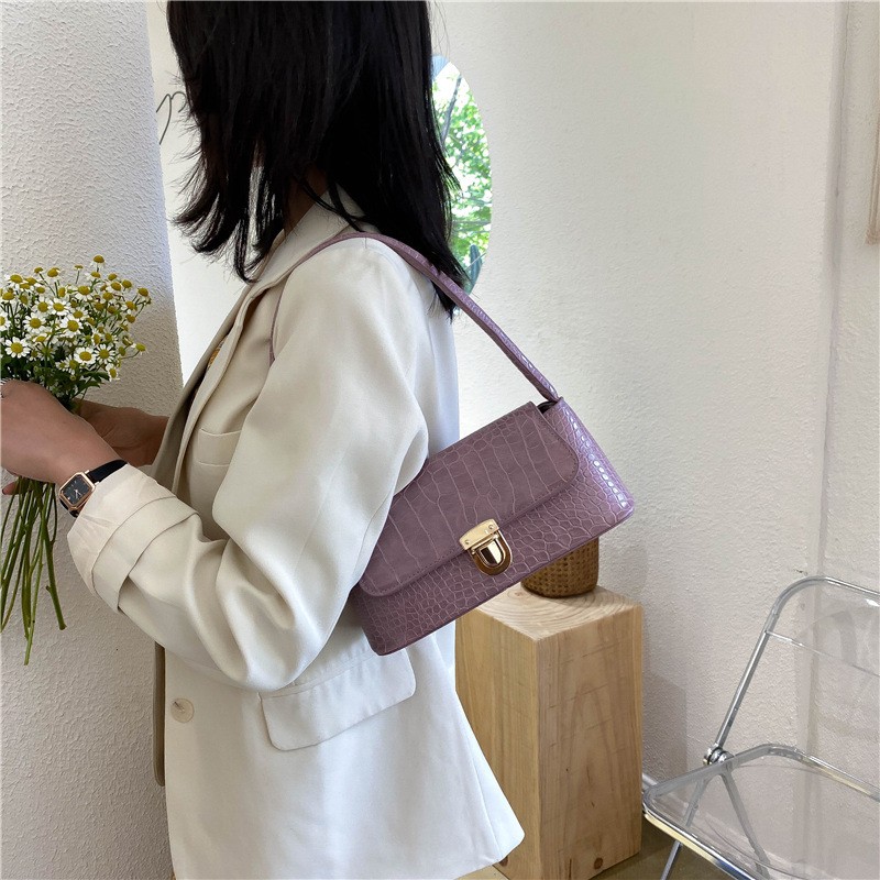2023 New Popular Versatile Stone Pattern Fashion Ladies Handbags