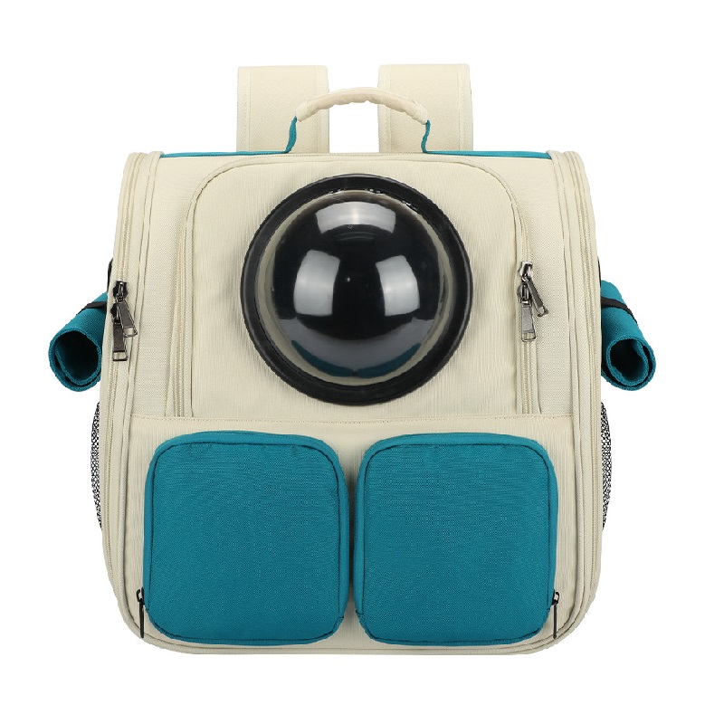 Custom Cat Bag Space Capsule Shaped Backpack Dog/Cat Supplies Backpack