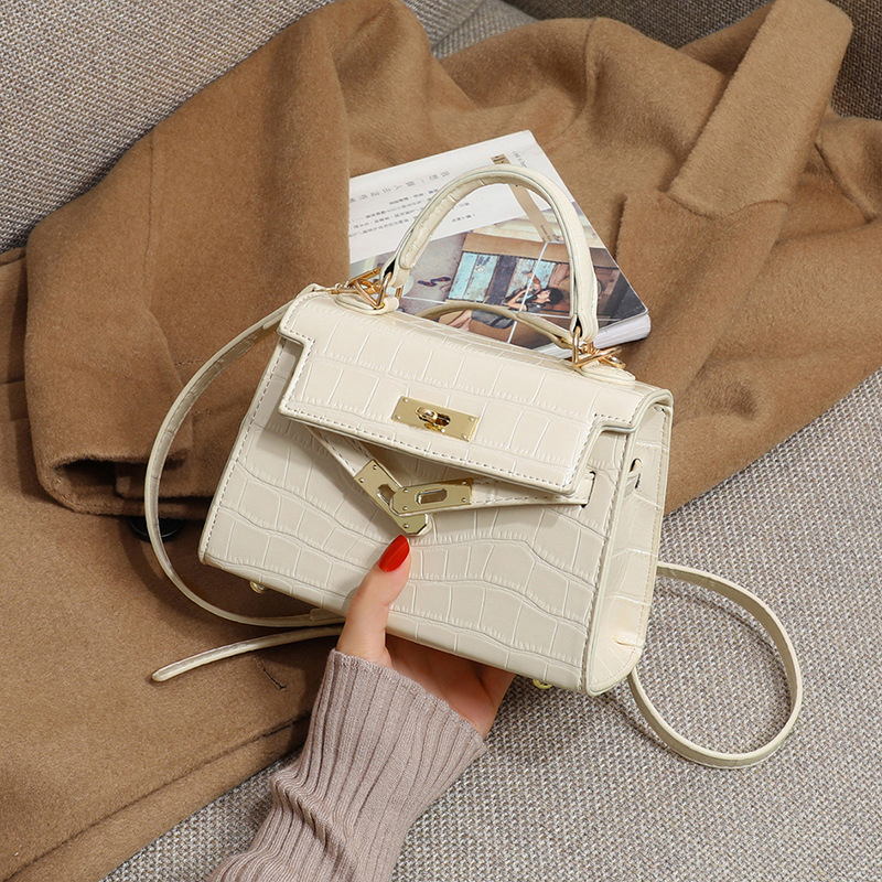 2023 New Luxury Kelly Handbag Bag Versatile Model Leather Shoulder Bag