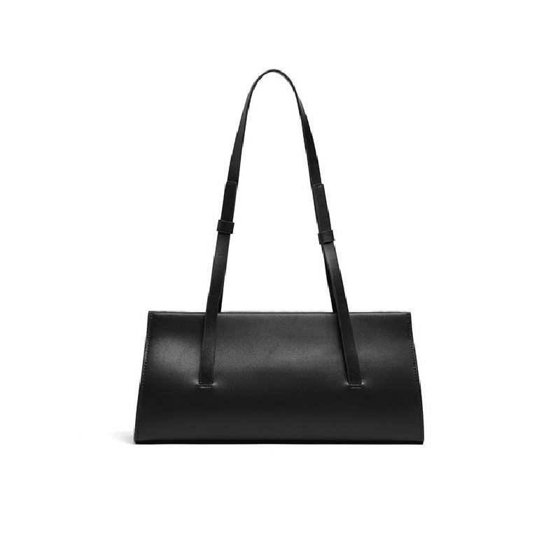 Minimalist Handbags For Women All-Match High Quality Soft Leather Baguette Shoulder Bag