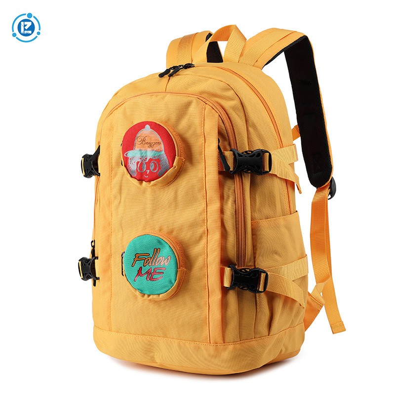 Trendy Brand Men And Women Student Korean Style School Bags Backpack For High School Students
