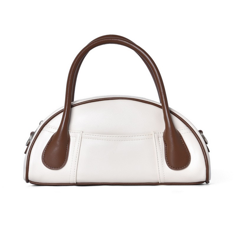 New Classic PU Handbag For Women Dumpling Shape Small Handbag