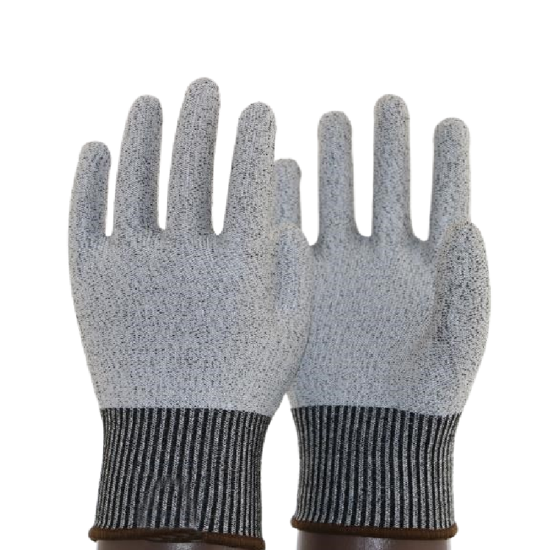 Short Fiber D-Class Cut Resistant Uncoated Gloves