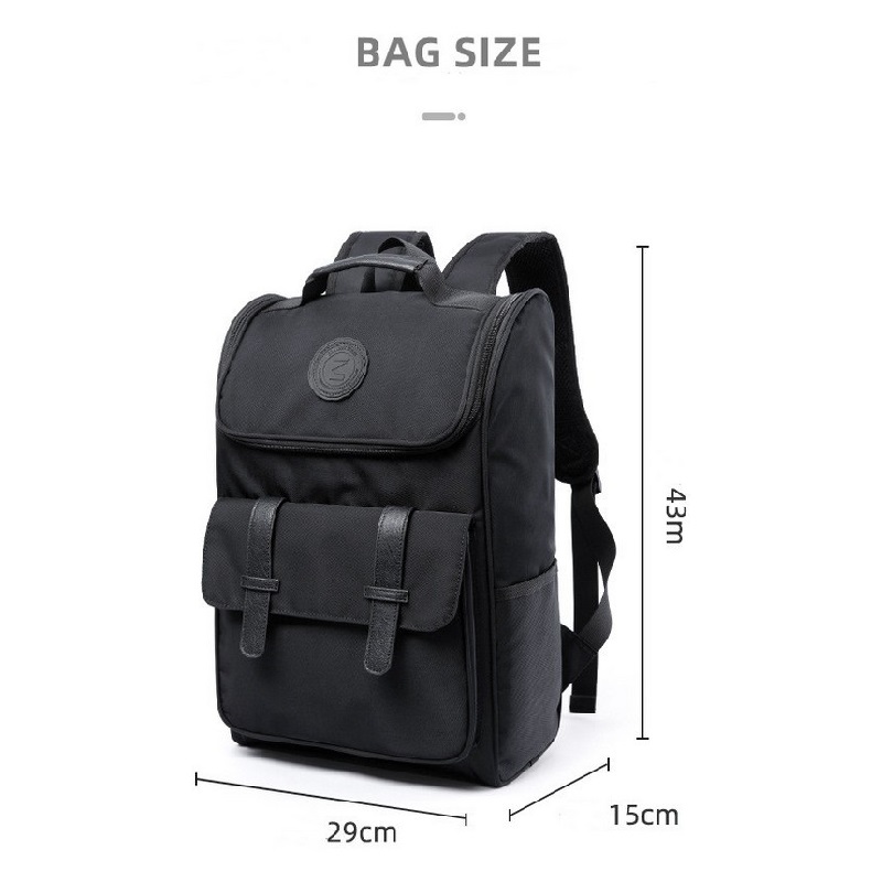 New Trendy Backpack College/High School Students Schoolbag Laptop Business Backpack
