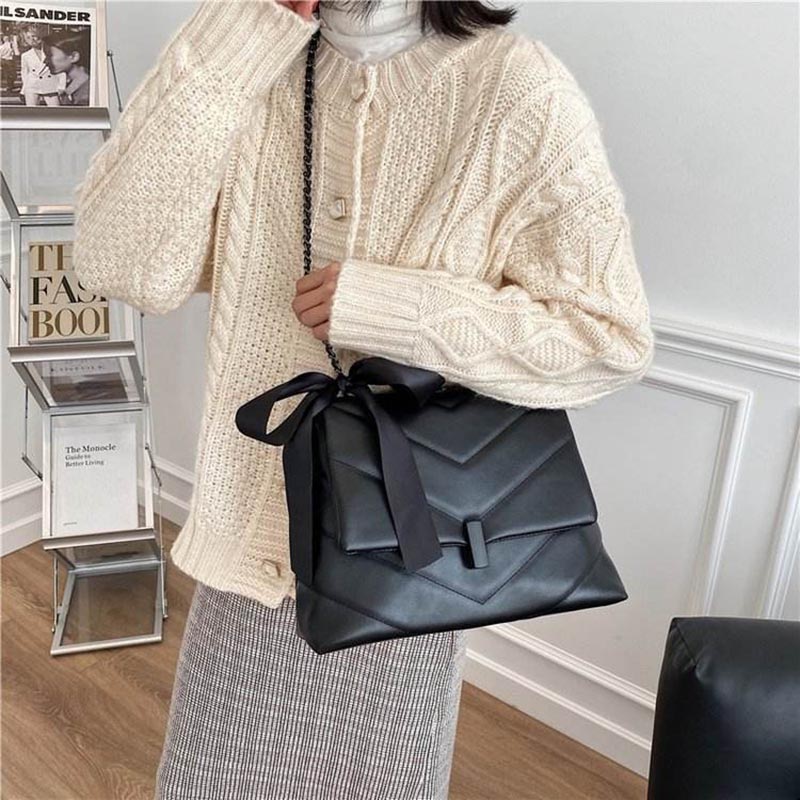Large Canvas Lining Handbag For Women Designer Crossbody Purse Shoulder Bag
