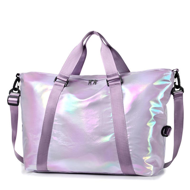 Large Capacity PU Travel Bag Duffel Bag With Shoe Sport Gym Travel Waterproof Bag