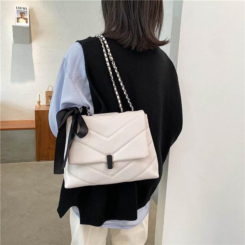 Large Canvas Lining Handbag For Women Designer Crossbody Purse Shoulder Bag