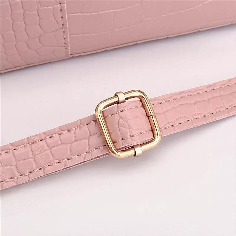 Good Quality Fashion Low MOQ Wholesale Lady Handbag Pink Women Handbag