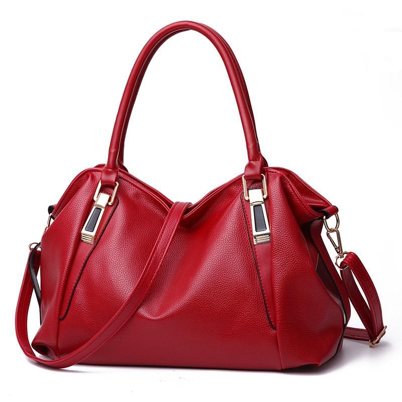 Leather Shoulder Large Crossbody Bags Designer Soft Handbag Leather Tote Bags For Women