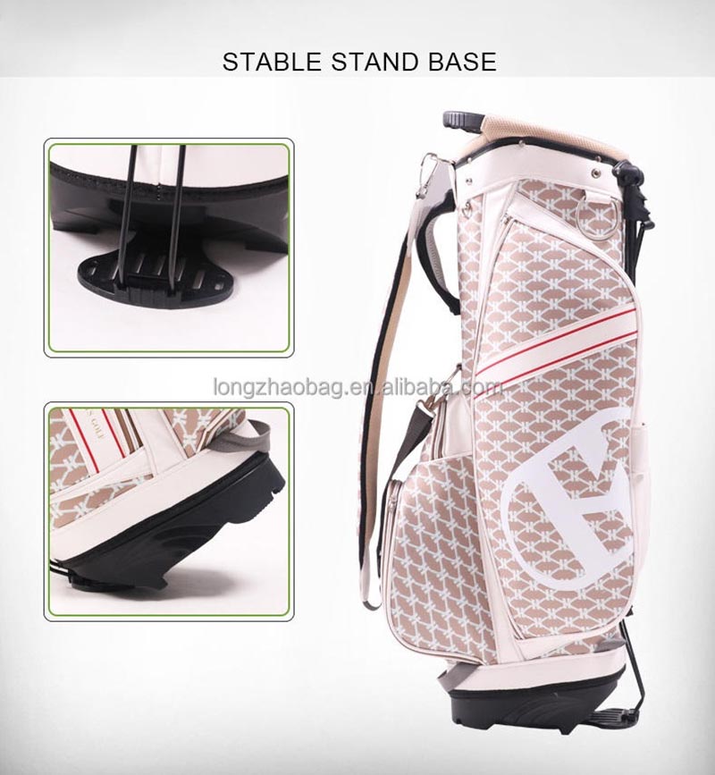 Multifunctional Nylon Factory Customized Sport Pack 6 Way Divider Golf Stand Bag