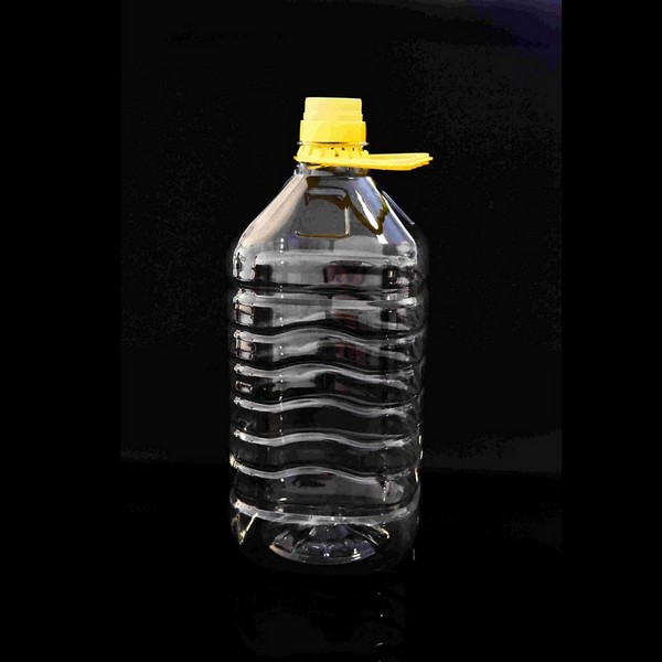 Popular 250ml 8oz Flat shoulder plastic PET Bottle with 