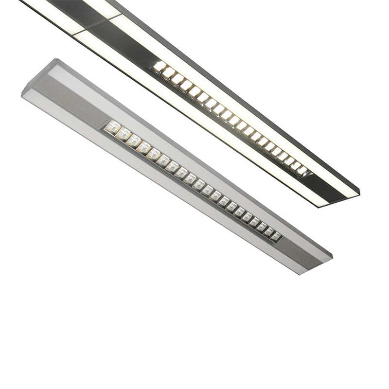 6063 led aluminium profile for wardrobe linear clothes lighting