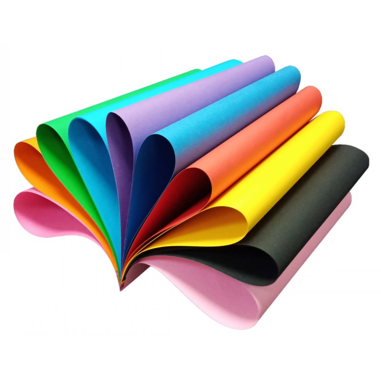Custom multiple 55 gsm color NCR paper for roll
