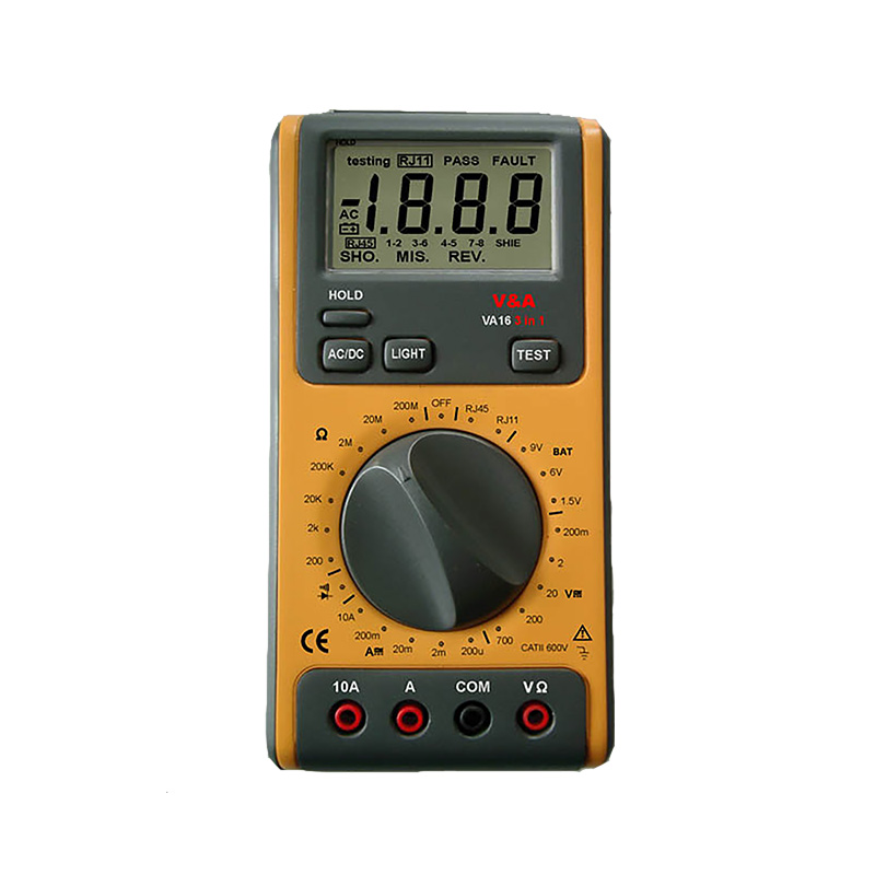 high performance CAT IV Digital Multimeter With Lan Wire Test Function 