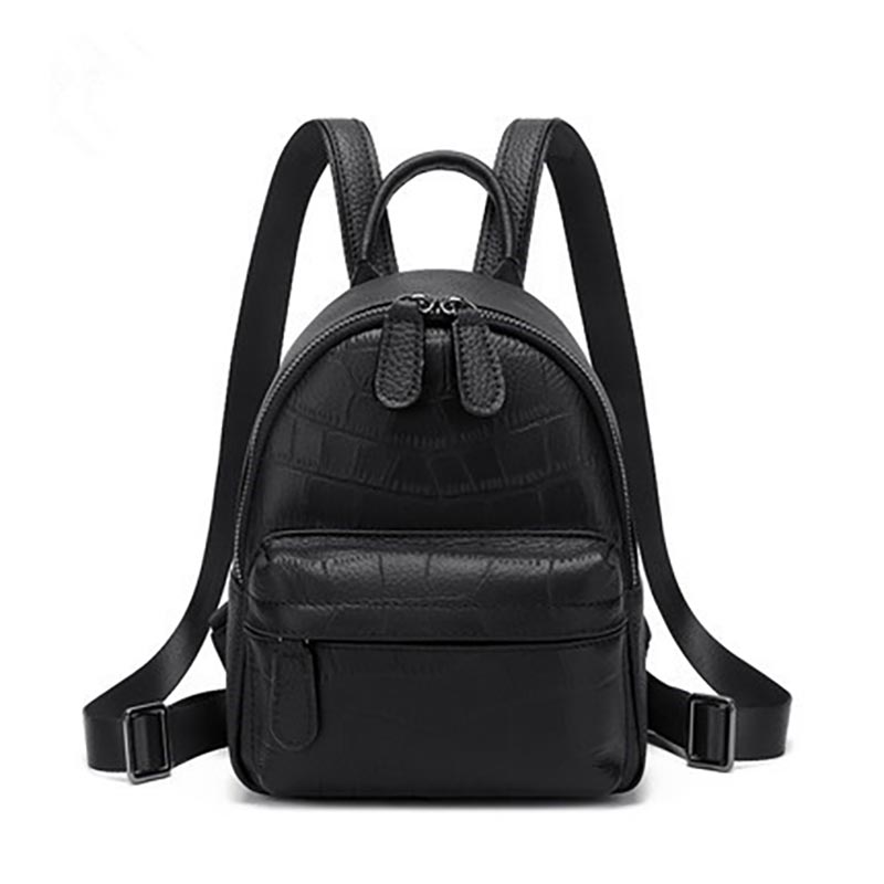 Vintage Mini Bag Genuine Leather Backpack Casual Backpack For Women Manufacturer Wholesale