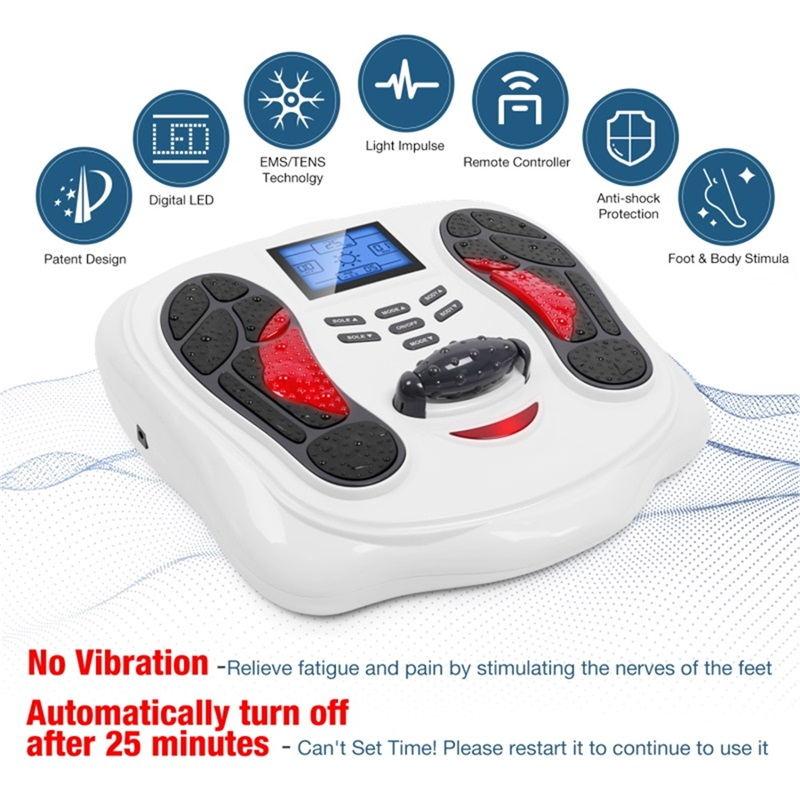 Blue LCD Foot Care Massager FM-300D