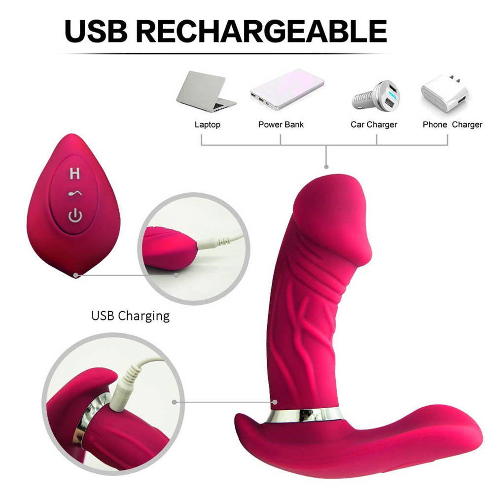 Wear Swing Three Wireless Remote Control Frequency Conversion Vibration Masturbator Can