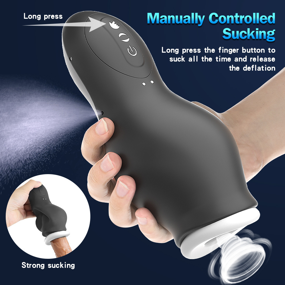 Automatic Penis Vibrator Sucking Massager For Men Penis Exerciser