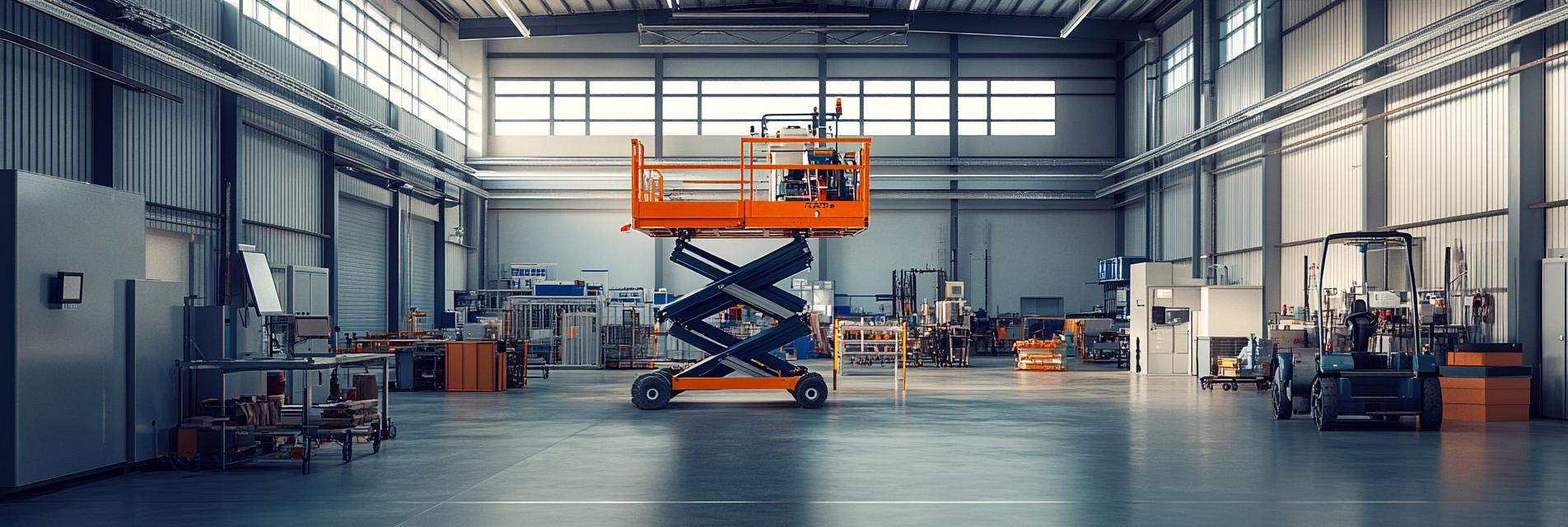 Scissor Lift Platform in Action