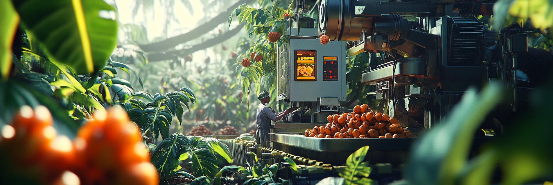 Sacha Inchi Harvesting