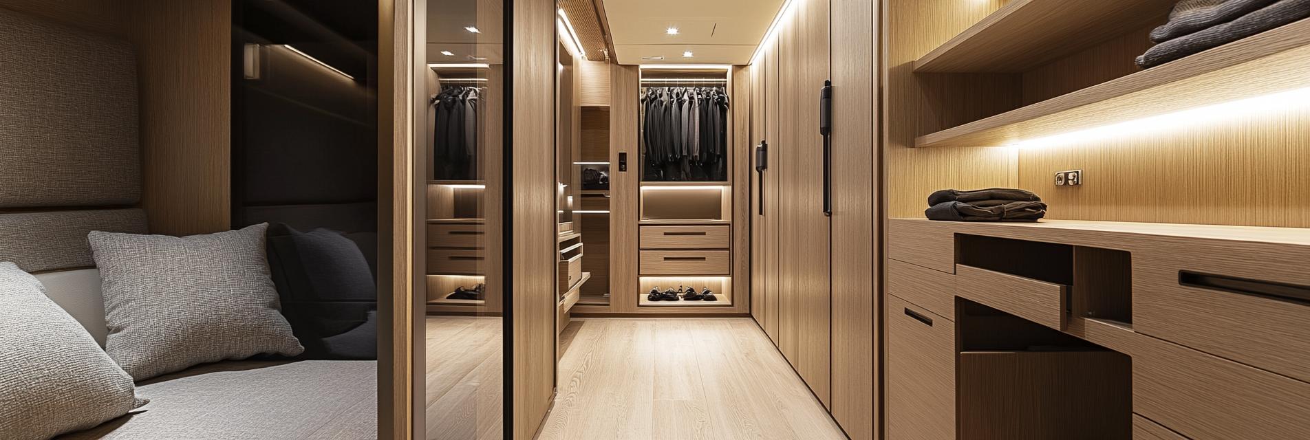 Nicocabinet U Shape Walk-In Closet