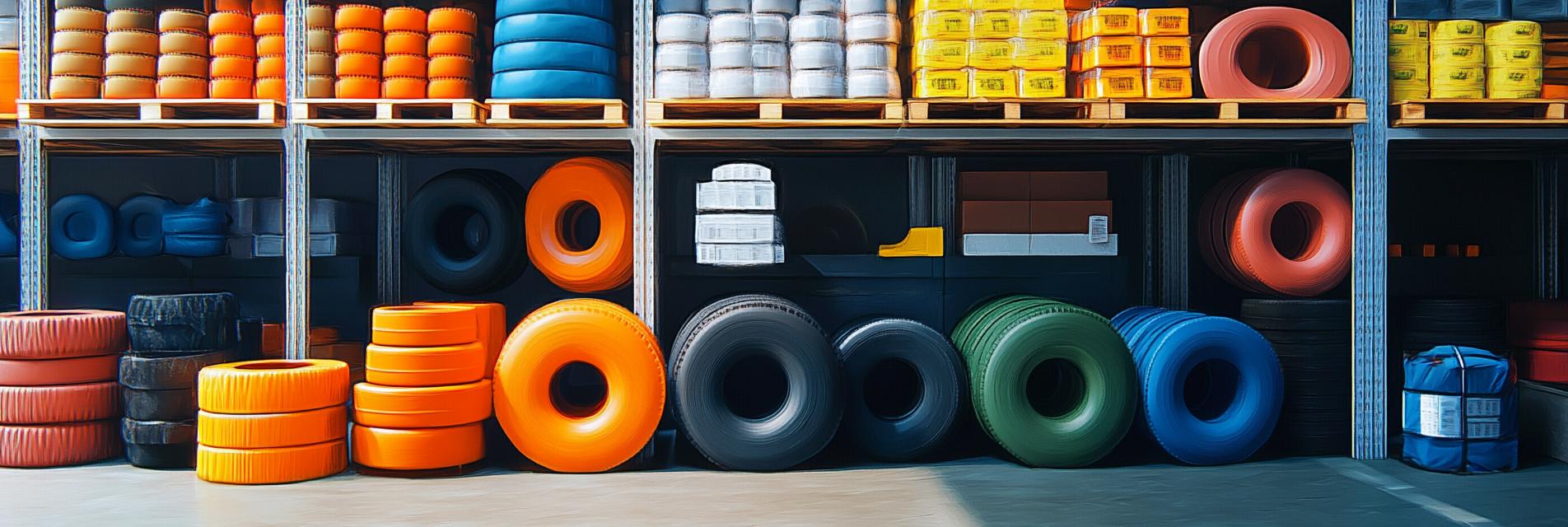 Quality Rubber Product Storage
