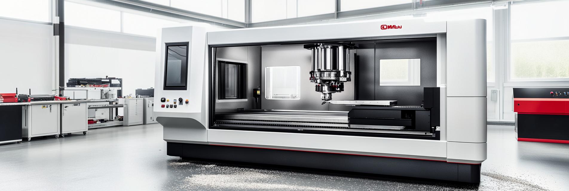 High Rigidity Aluminum CNC Milling Machine