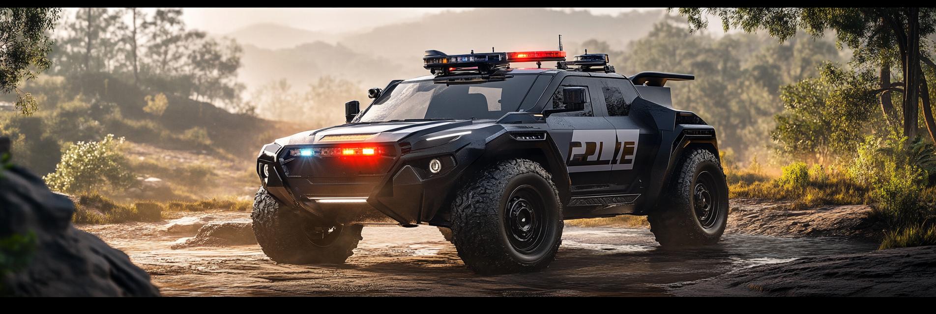四通合金越野警车